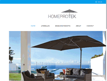 Tablet Screenshot of homeprotek.com